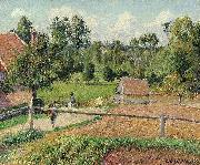 Camille Pissarro View from the Artist's Window oil painting on canvas